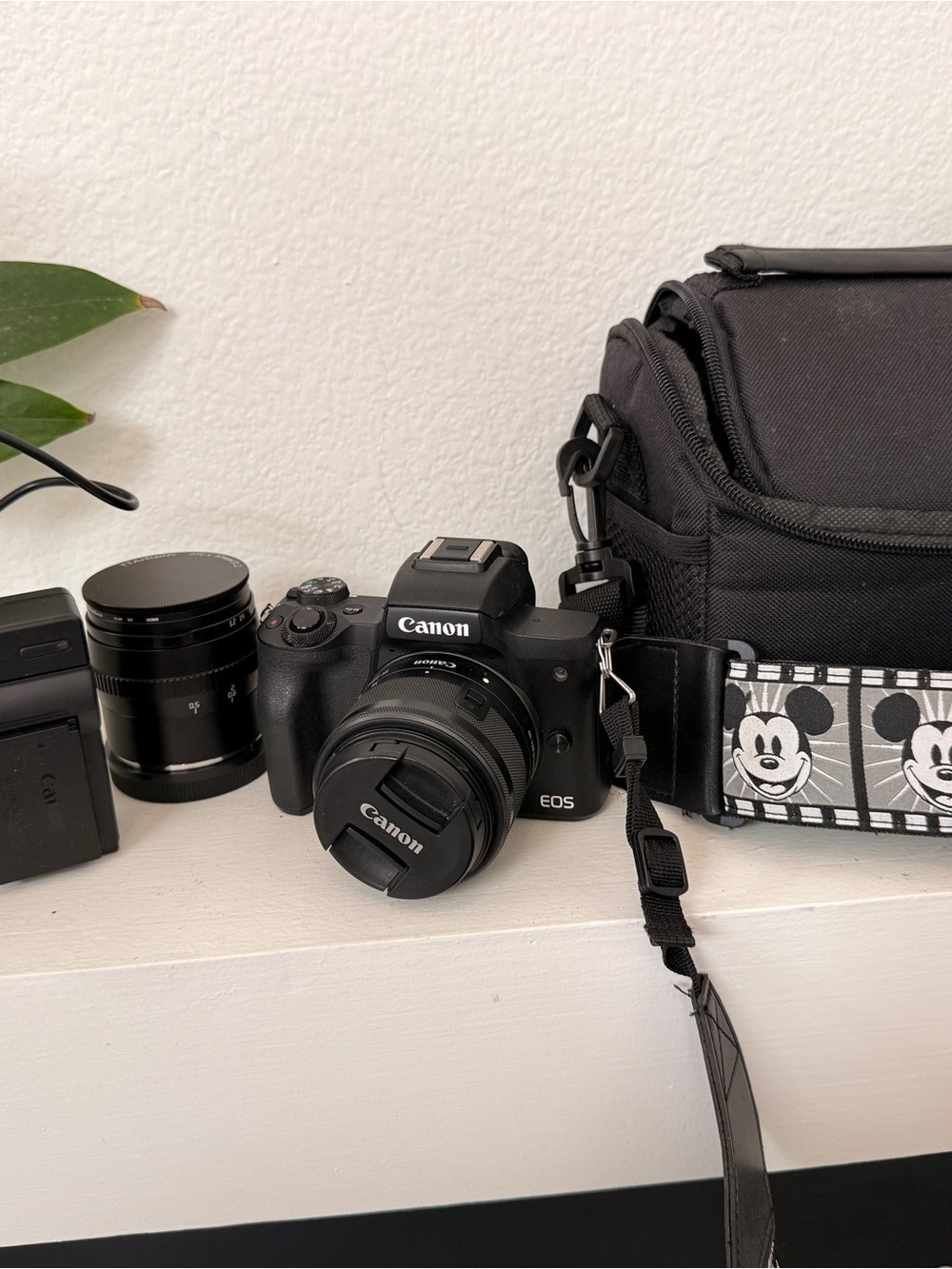 Canon Black Mirrorless Digital Camera BUNDLE